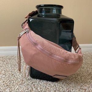 Rebecca Minkoff Nylon Belt Bag, Vintage Pink, NWT